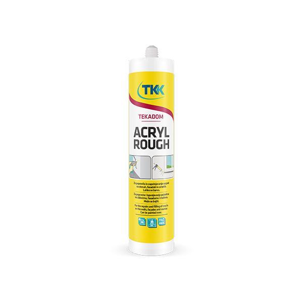 Silikon akril 300ml bijeli grubi (ROUGH strukturni) TKK Tekadom
