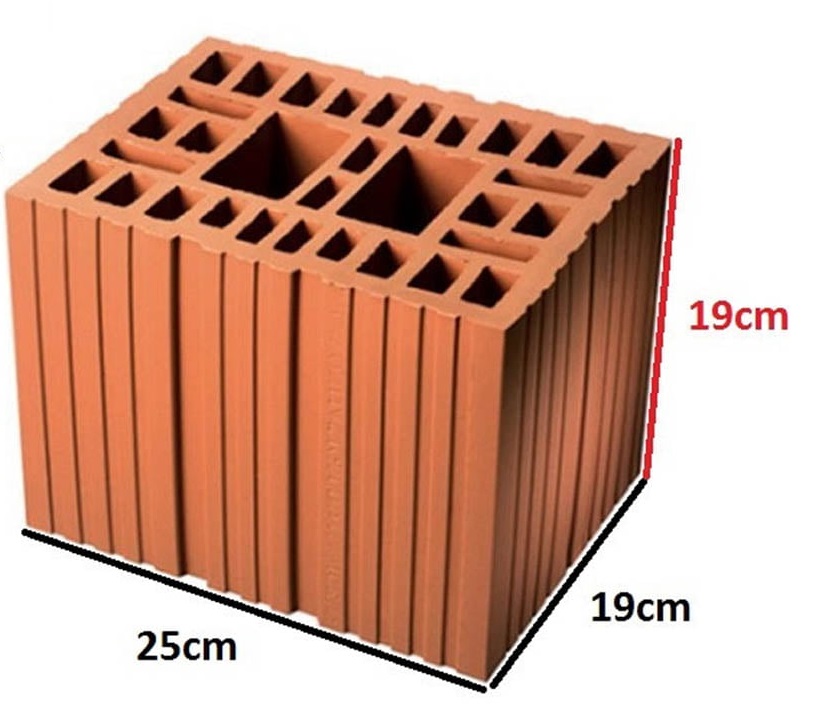 Blok modular 19cm 25×19 I-Crni MB5