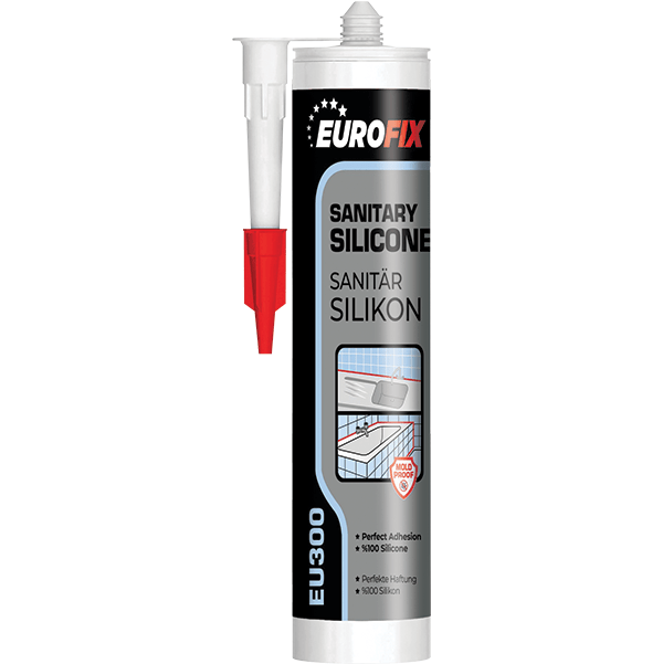 Silikon sanitarni 310ml bijeli EU320 Eurofix