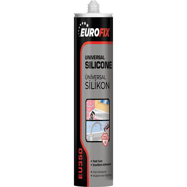 Silikon univerzalni 280ml bijeli EU350 Eurofix