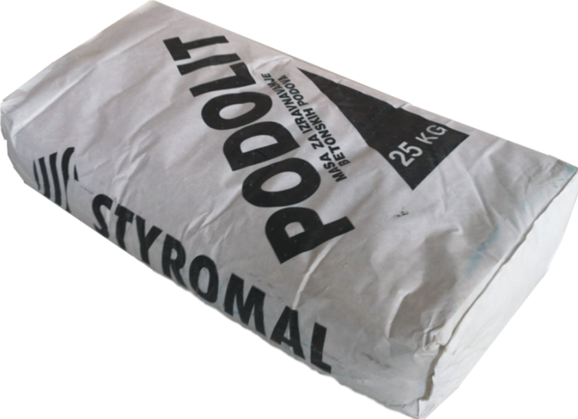 Styromal podolit 25kg samonivelirajuća masa 1,2kg/m2/1mm -48#