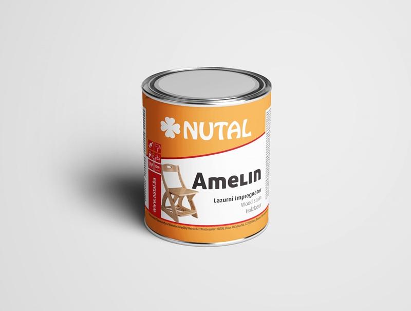 AMELIN orah 4L lazurni impregnator za drvo Nutal