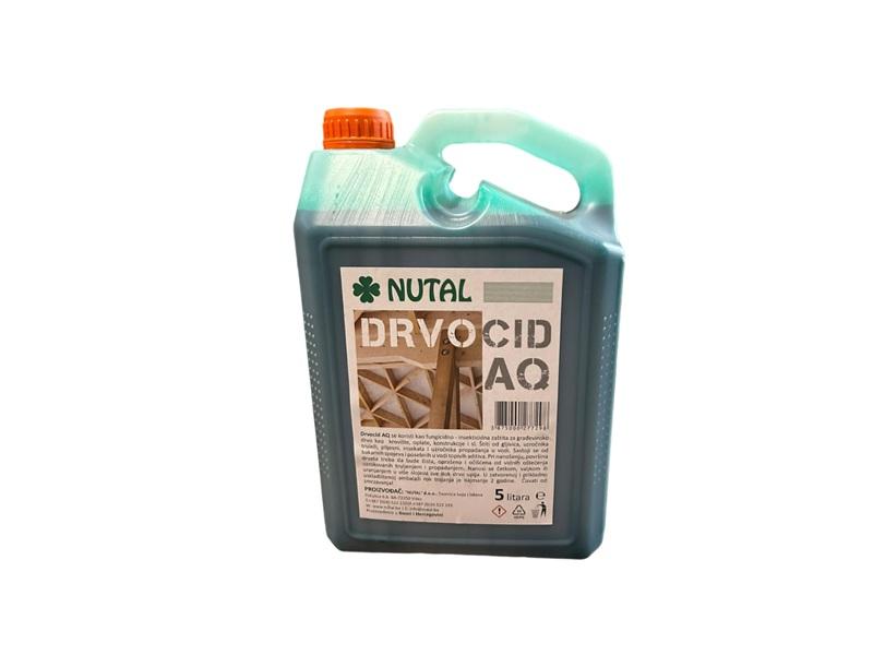 DRVOCID AQ zeleni 10L fungicidno – insekticidna zaštita za drvo Nutal