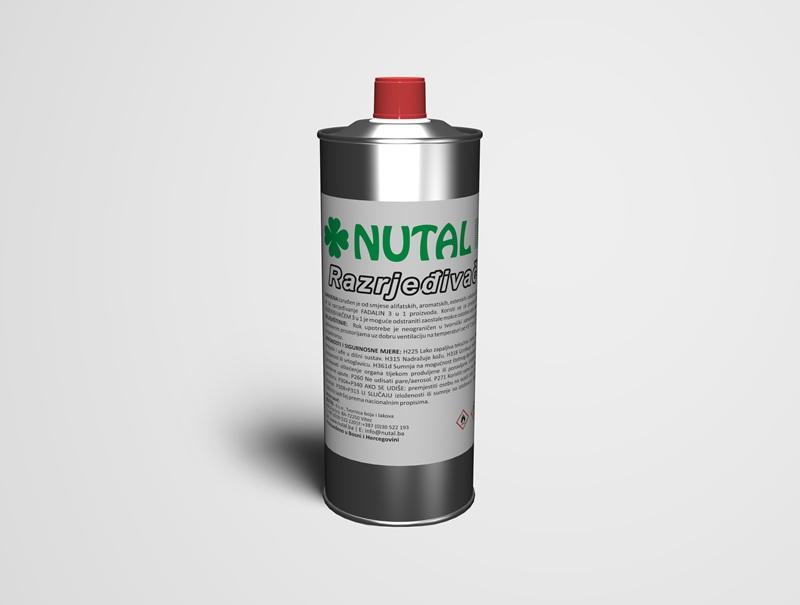 Rezređivač 3u1 500ml limenka Nutal