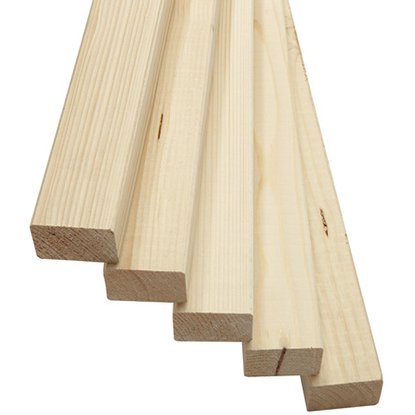 Čvrsto drvo NSI od smreke 60 mm x 80 mm x 2500 mm
