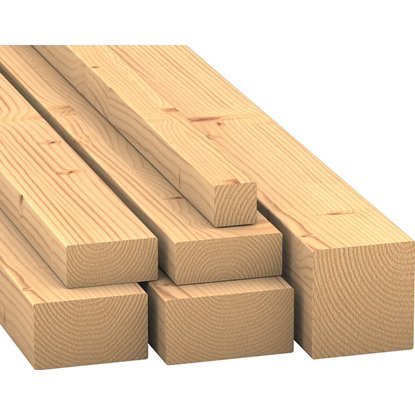 Čvrsto drvo NSI od smreke 80 mm x 100 mm x 3000 mm