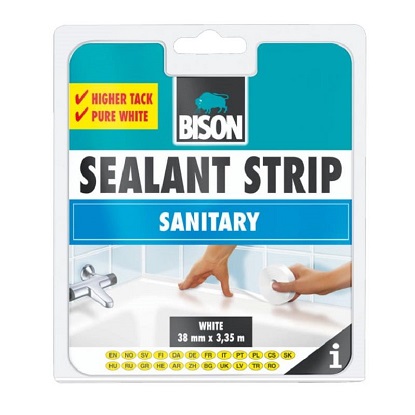 Bison sanitarna samoljepljiva traka bijela 22 mm x 3,35 m