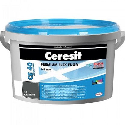 Ceresit CE 40 fleksibilna masa za fugiranje 2 kg, grafitna