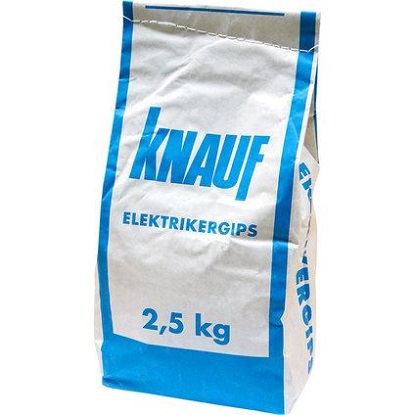 Knauf električarski gips 2,5 kg