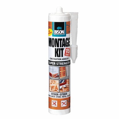 Bison Montage kit snažno ljepilo 370g