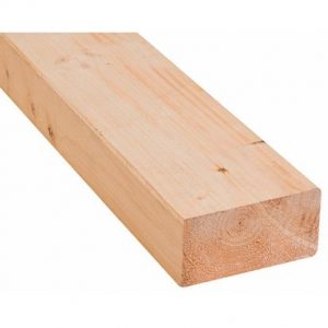 Čvrsto drvo NSI od smreke 40 mm x 60 mm x 2500 mm