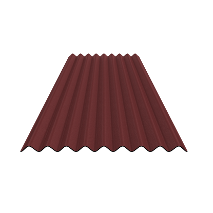 Gutta bitumenska ploca K9 crvena 2000x855x2 mm