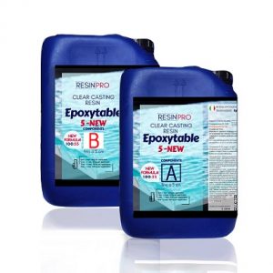 Epoksi smola dvokomponentna transparentna do 5 cm 9 kg