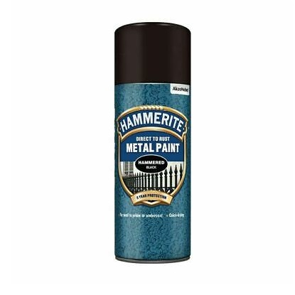 Hammerite sprej efekt 3 u 1 lak crni 400 ml
