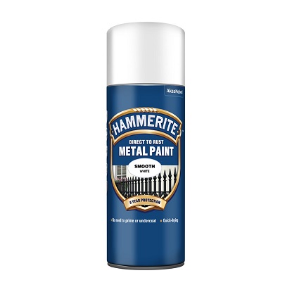 Hammerite sprej 3 u 1 sjajni lak bijeli 400 ml