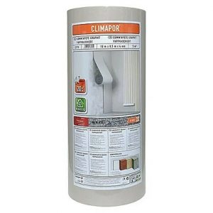 Climapor izolacijska tapeta grafitna 10 m x 0,5 m x 4 mm