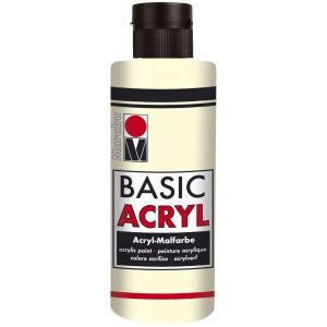 Basic Acryl 80ml boja slonovače