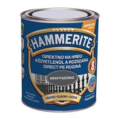 Hammerite sjajni lak grafit siva 750 ml