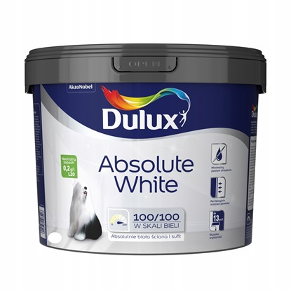 Dulux Absolute white boja za zid 3L