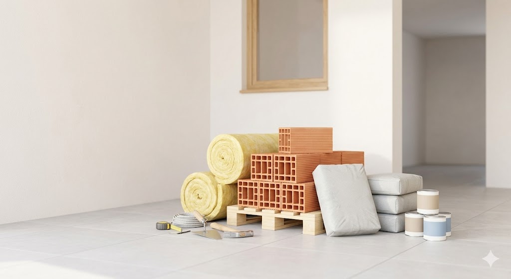 Cijene gradnje u BiH 2026: Kompletni cjenovnik materijala i ruku majstora